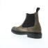 Фото #6 товара Bruno Magli Paris MB2PARO1 Mens Gray Suede Slip On Chelsea Boots 9