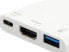 Фото #9 товара Адаптер Equip USB Type C to HDMI/USB/PD - White - HDMI - USB 3.2 Gen 1 (3.1 Gen 1) Type-A