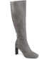 ფოტო #1 პროდუქტის Women's Elisabeth Extra Wide Calf Knee High Boots