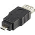Renkforce RF-4097202 - USB Micro-B - USB Type A - Black