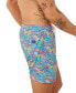 Фото #3 товара Men's The Tropical Bunches Quick-Dry 5-1/2" Swim Trunks with Boxer-Brief Liner