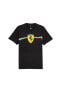 Ferrari Race Big Shld Hrtg Erkek Siyah T-shirt