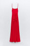 Фото #6 товара Платье в бельевом стиле с драпировкой ZARA