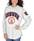Фото #1 товара Women's White Auburn Tigers Edith Long Sleeve T-shirt