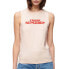 Фото #1 товара SUPERDRY Sport Luxe Graphic Fitted sleeveless T-shirt