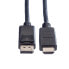 Фото #4 товара ROLINE DisplayPort Cable - DP - HDTV - M/M - 2 m - 2 m - DisplayPort - Male - Male - Straight - Straight