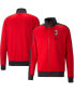 Фото #2 товара Men's Red AC Milan ftblHeritage T7 Raglan Full-Zip Track Jacket