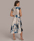 Фото #2 товара Women's Printed A-Line Wrap Dress