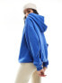 Cotton:On classic fit hoodie with retro Mountain graphic in blue