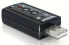 Фото #2 товара Delock USB Sound Adapter 7.1 - 2x3.5mm - USB2.0 - Black