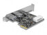 Фото #4 товара Delock 2x USB 3.0 PCI Express card - PCIe - USB 3.2 Gen 1 (3.1 Gen 1) - Male - PCI 2.0 - Silver - Renesas