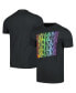 Фото #1 товара Men's Charcoal Wham! Rainbow Logos Graphic T-shirt