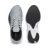 Фото #12 товара Puma Scend Pro Engineered Fade 37977201 Mens Gray Athletic Running Shoes