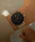 Фото #4 товара Часы MVMT Legacy Gold-tone 42mm Mesh Watch