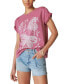 Фото #1 товара Women's Butterfly Garden Boyfriend T-Shirt