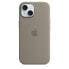 Фото #2 товара Чехол для телефона Apple iPhone 15 Sil Case MagSafe Clay, коричневый