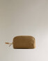 Фото #2 товара Minimalist toiletry bag with leather detail