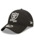 Фото #4 товара Men's Black Las Vegas Raiders OTC 2022 Sideline 9TWENTY Adjustable Hat
