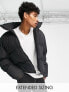 Фото #1 товара COLLUSION padded puffer jacket in black