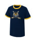 Фото #2 товара Big Boys Navy Distressed Nashville Predators Ice City T-shirt