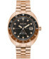 Men's Automatic Oceanographer GMT Rose Gold-Tone Stainless Steel Bracelet Watch 41mm