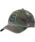 Фото #2 товара Men's Camo Michigan State Spartans Clean Up Core Adjustable Hat