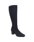 ფოტო #1 პროდუქტის Women's Jenner Memory Foam Stretch Knit Knee High Boots