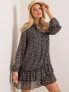 Фото #1 товара Женское шифоновое платье цвета лаванда свободного кроя  Factory Price