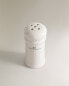 Stoneware cheese shaker