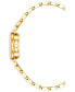 ფოტო #3 პროდუქტის Women's Quartz Gold-Tone Alloy Watch 24mm Set