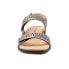 Фото #3 товара Trotters Romi T2118-033 Womens Gray Leather Strap Slingback Sandals Shoes 6.5