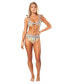 Women's Tie Shoulder High Waisted Bikini Set