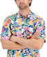 Фото #3 товара Men's Veracruz Cay Perfect Paradise Floral-Print Button-Down Shirt