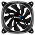 Фото #8 товара AEROCOOL ADVANCED TECHNOLOGIES Aerocool ASTRO12 PC Fan 12cm LED RGB Antivibration 6 Pins Black - Fan - 12 cm - 1000 RPM - 17.5 dB - 42.1 cfm - Black