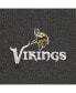 ფოტო #3 პროდუქტის Men's Heather Black Minnesota Vikings Freestyle Coated Tech Fleece Full-Zip Jacket