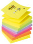 Фото #1 товара 3M FT510089939 - Rectangle - Green - Orange - Pink - Violet - Yellow - Paper - 76 mm - 76 mm - 100 sheets