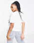 Topshop Petite premium basic short sleeve tee in white