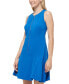 ფოტო #3 პროდუქტის Women's Zip-Front Scuba-Crepe A-Line Dress