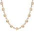 Gold-Tone Pavé Multi-Coin Statement Necklace, 18" + 2" extender