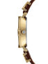 Фото #4 товара Женские наручные часы с коричневым кожаным ремешком Police PL16068BSG.22 Rila ladies 34mm 3ATM
