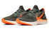 Фото #4 товара Кроссовки Nike Epic React Flyknit 2 черно-бело-оранжевые Кроссовки Nike Epic React CJ7794-381