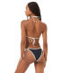 L*Space Women's Levy Bottom Swimwear Classic, Black/Cream Size S