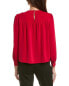 Фото #2 товара Nanette Nanette Lepore Smocked Yoke Blouse Women's