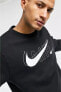 Фото #3 товара Air Sportswear Clup Hoodie Black Standart Fit Kesim Siyah Erkek Sweatshrit