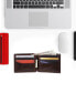 ფოტო #4 პროდუქტის Men's Slim Bifold RFID Leather Wallet