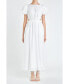 ფოტო #1 პროდუქტის Women's Cut Out Midi Dress