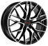 Secret Wheels SW4 black polish 8.5x19 ET45 - LK5/114.3 ML72.6