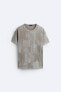 ABSTRACT PRINT T-SHIRT