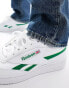 Фото #15 товара Reebok Club C Revenge trainers in white and green