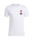 ფოტო #2 პროდუქტის Men's White Nebraska Huskers Cornetta Volleyball Day Fresh T-shirt